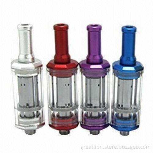 E-cigarette Tank Atomizers with 2.5mL Colorful Revolutionary, No Leaking Design
